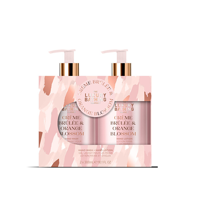 Grace Cole Creme Brul&eacute;e & Orange Blossom Hand Care Gift Set 2 pcs Moterims