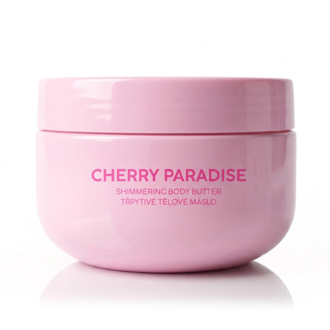 Dermacol Shimmering body butter Cherry Paradise Body Butter Kūno odos drėkinimo priemonė Moterims