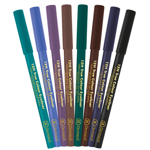Dermacol 12H (True Colour Eyeliner) 2g 10 akių pie&scaron;tukas