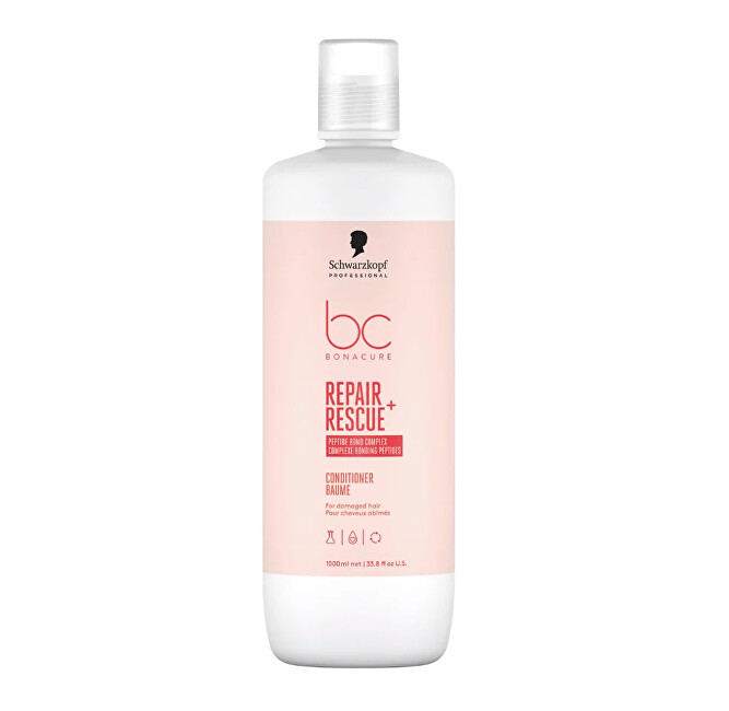 Schwarzkopf Professional Repair Rescue Odżywka Peptide Bond Complex 1000ml plaukų balzamas