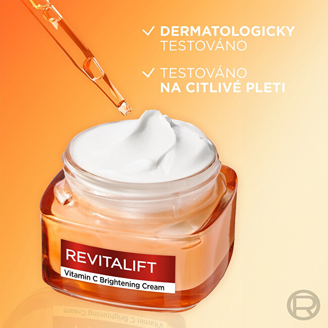 L&acute;Or&eacute;al Paris Revitalift Vitamin C brightening cream (Brightening Cream) 50 ml 50ml vietinės priežiūros priemonė