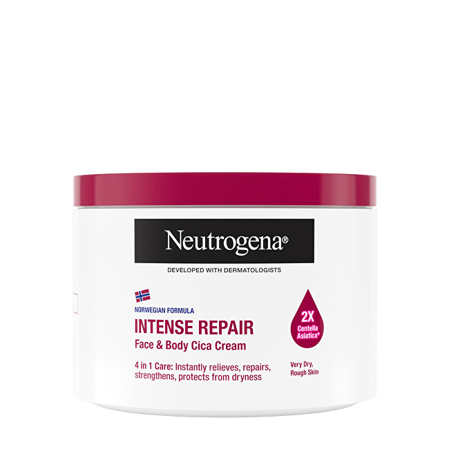 Neutrogena Intensively regenerating face and body cream (Face & Body Cica Cream) Drėkinamasis veido kremas Moterims