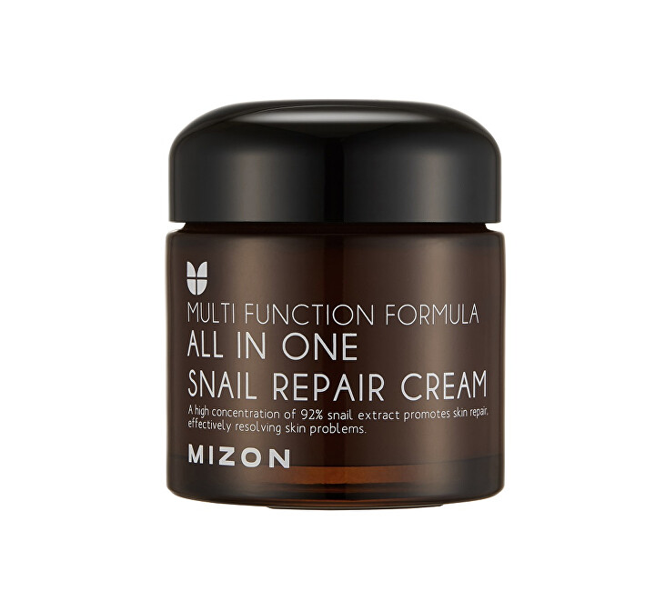 Mizon Regenerating face cream with snail secretion filtrate 92% (All In One Snail Repair Cream) 75ml vietinės priežiūros priemonė
