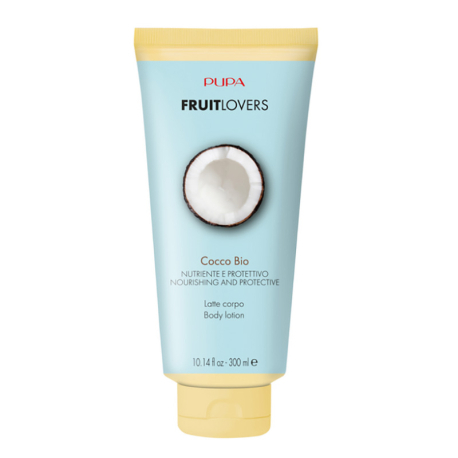 PUPA Milano Body Lotion Coconut Bio Fruit Lovers (Body Lotion) 300 ml 300ml Moterims