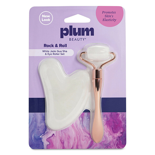 PlumBeauty Massage Roller and Gua sha Rock & Roll Set Moterims