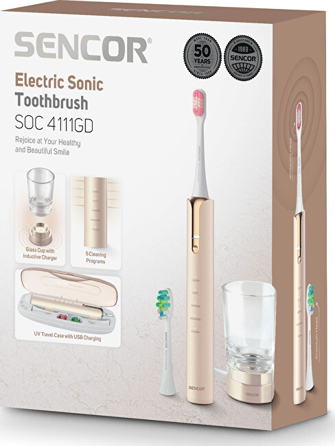Sencor Sonic toothbrush SOC 4111GD dantų &scaron;epetėlis