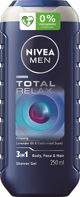 Nivea Shower gel Men Total Relax Shower Gel 250 ml 250ml Vyrams