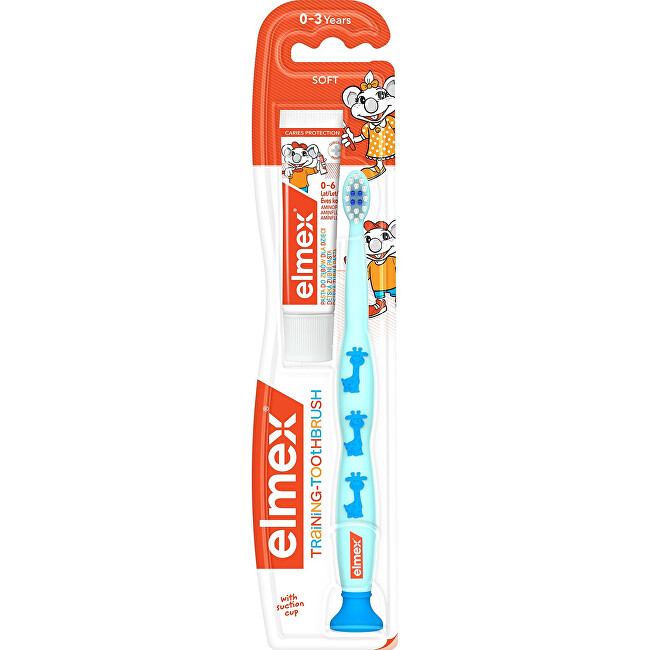Elmex Training toothbrush for children aged 0-3 Vaikams