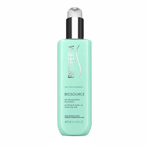 Biotherm Cleansing Milk for normal to combination skin Biosource (Purifying & Make-Up Removing Milk) 400ml Moterims