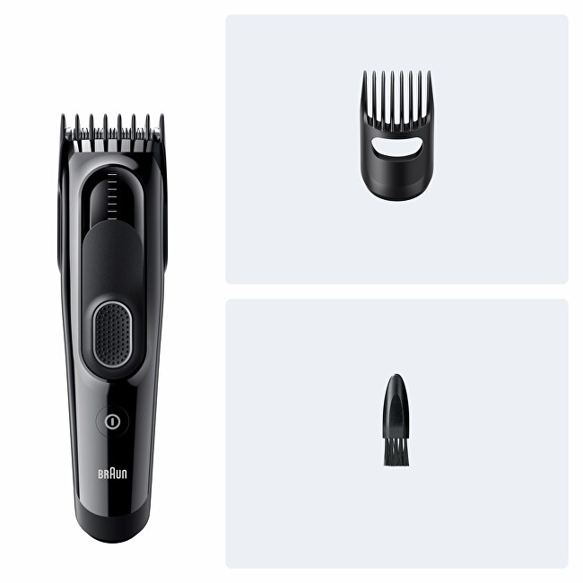 Braun Hair clipper Series 5 HC5510 Black plaukų segtukas
