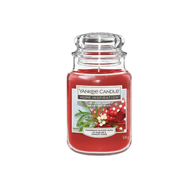 Yankee Candle Large Mistletoe Charm Scented Candle 538 g kvepianti žvakė