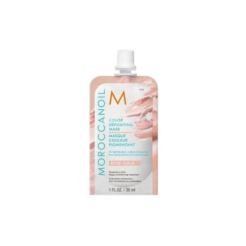 Moroccanoil Gold Toning Mask ( Color Depositing Mask) 200ml atstatomoji plaukų priežiūros priemonė