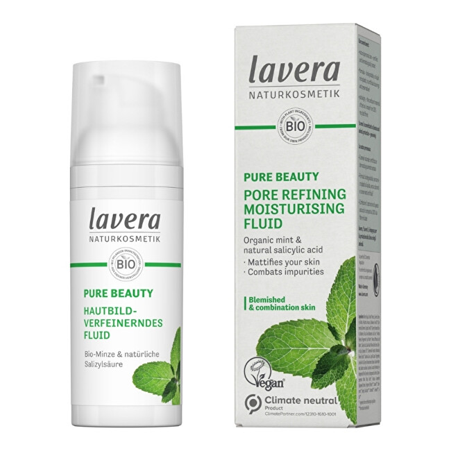Lavera Softening moisturizing fluid Pure Beauty 50 ml 50ml Moterims