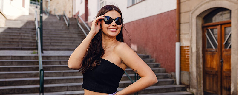 Vuch D&aacute;msk&eacute; slunečn&iacute; br&yacute;le Brigida Black akiniai nuo saulės