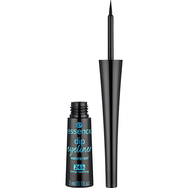 Essence Waterproof eyeliner Dip 24h Long-Lasting (Waterproof Eyeliner) 3 ml 01 Black Moterims