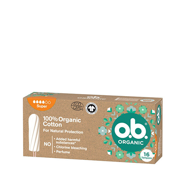 o.b. Organic Super Tamponas Tamponai moterims Moterims