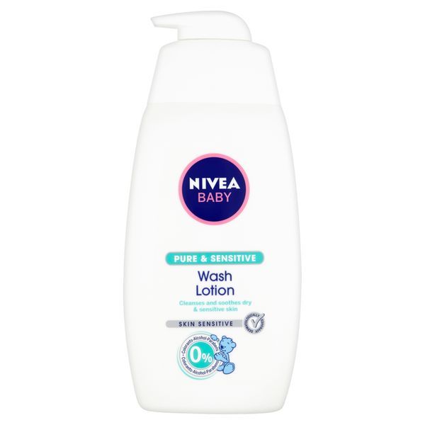 Nivea Washing gel for the face, body and hair Baby Pure & Sensitive 500 ml 500ml Vaikams