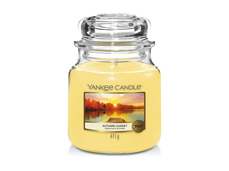 Yankee Candle Aromatic candle Classic medium Autumn Sunset 411 g Unisex