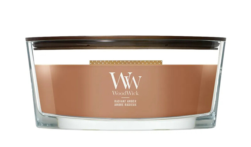 WoodWick Scented candle ship Radiant Amber 453.6 g kvepianti žvakė