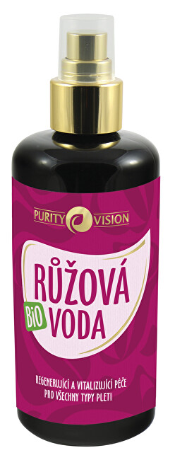 Purity Vision Organic rose water 50ml kremas kaklui/dekolte