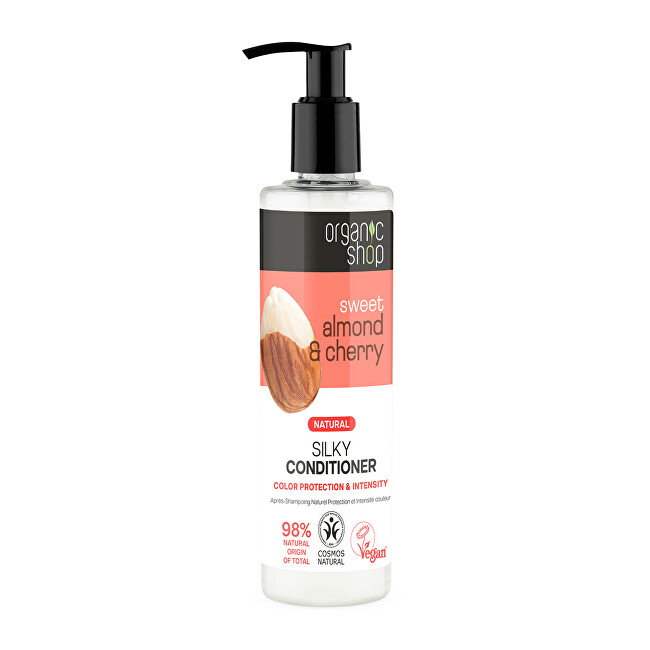 Organic Shop Silky Conditioner Almond and Cherry (Silky Conditioner) 280 ml 280ml Moterims