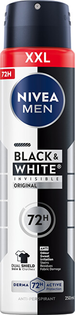 Nivea Antiperspirant spray B&W Invisible Original Anti-Perspirant 250 ml 250ml Moterims