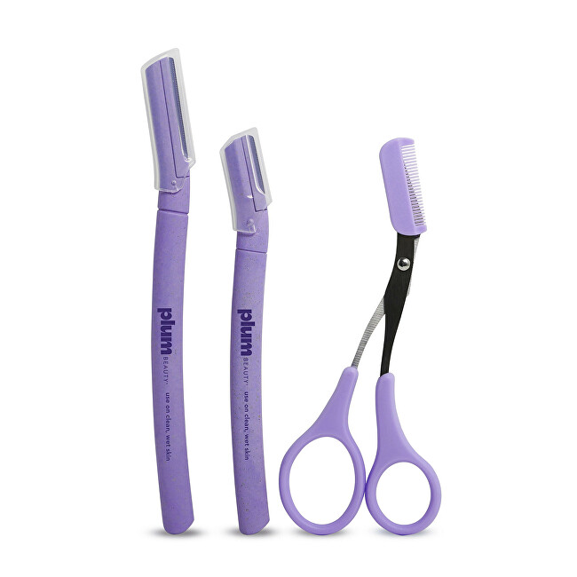 PlumBeauty Eyebrow Shaping Set antakių modeliavimo paletė