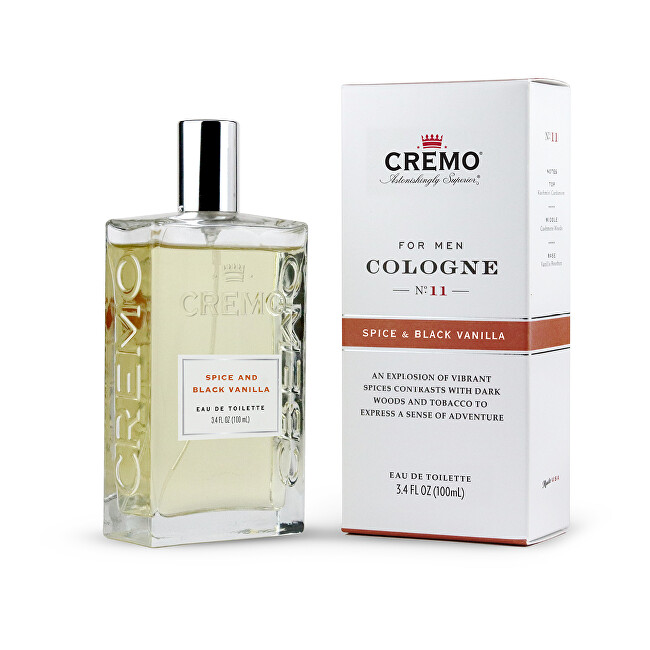 Cremo Spice & Black Vanilla EDT 100 ml 100ml kvepalai Vyrams