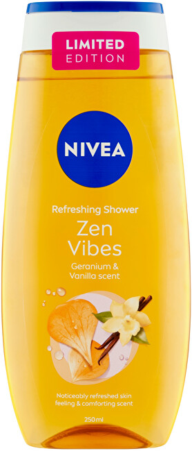 Nivea Zen Vibes shower gel (Refreshing Shower) 250ml Moterims