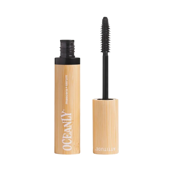 Attitude Oceanly 2in1 Mascara with Eyelash Nourishing Serum (Mascara + Serum) 7 g Black Moterims