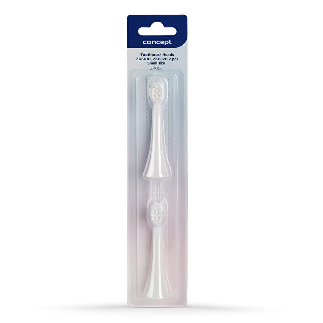 Concept Replacement heads for children&acute;s toothbrushes ZK6010, ZK6020 Small ZK0061 2 pcs dantų &scaron;epetėlis