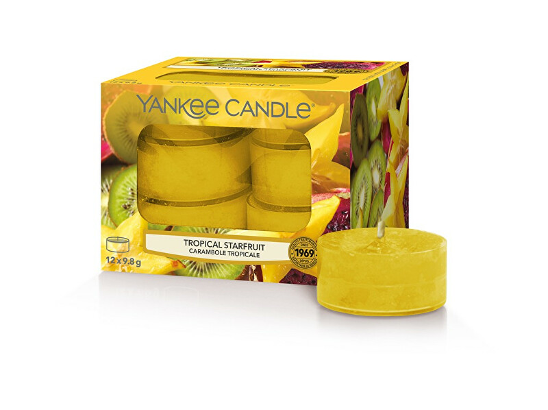 Yankee Candle Aromatic tealights Tropica l Starfruit 12 x 9.8 g Unisex