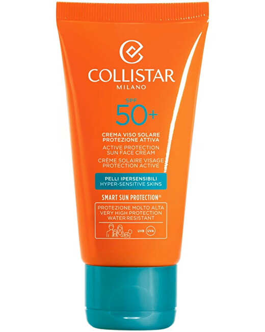 Collistar Sunscreen face cream SPF 50 Active Protection (Sun Face Cream) 50 ml 50ml Moterims