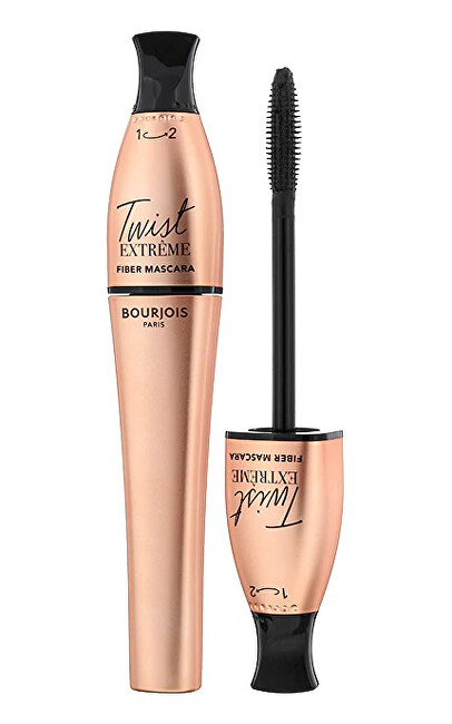 Bourjois Mascara with rotating brush Twist Extr&eacute;me Mascara 8 ml Black Moterims