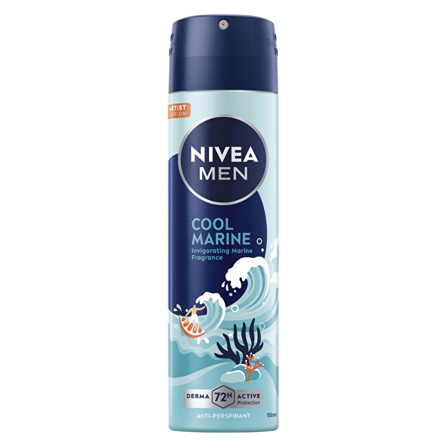 Nivea Antiperspirant spray Cool Marine (Anti-Perspirant) 150 ml 150ml Vyrams