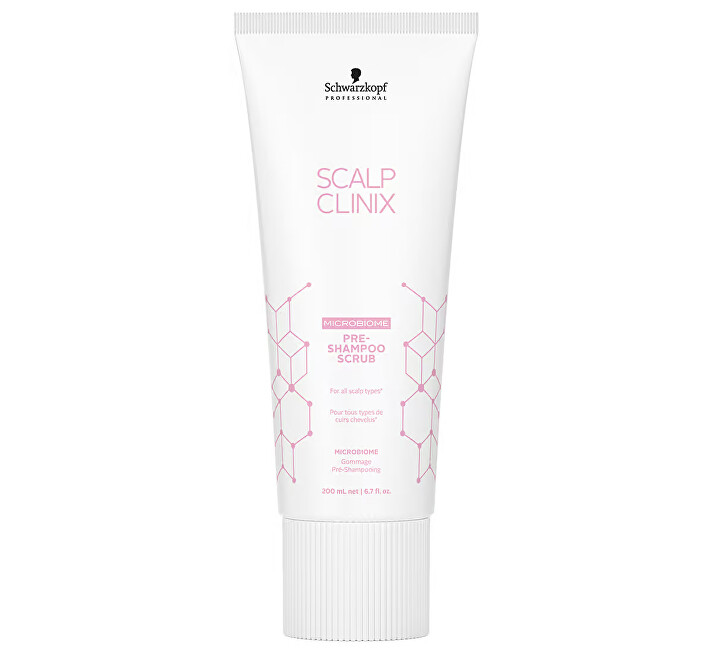 Schwarzkopf Professional Hair peeling Scalp Clinix Pre-Shampoo Scrub 200 ml 200ml &scaron;ampūnas