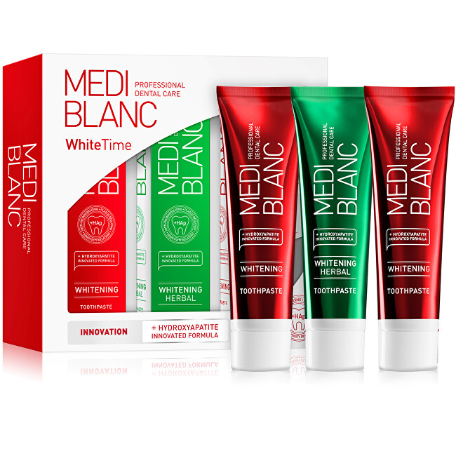 MEDIBLANC Whitetime Tooth Whitening Paste Set Unisex