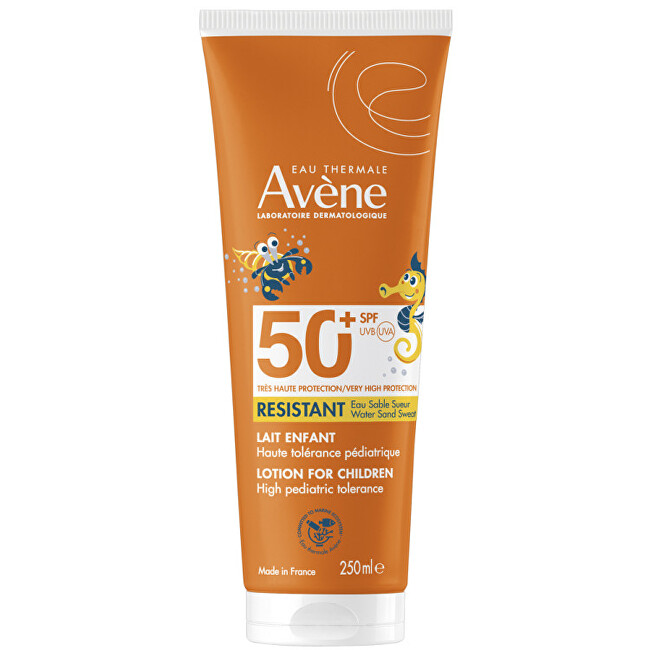 Avene , Sun Care, Water-Resistant, Sunscreen Lotion, SPF 50+, Apsauginė priemonė nuo saulės