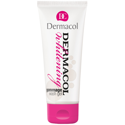 Dermacol Washing gel with microbeads Whitening (Gommage Wash Gel) 100 ml 100ml Moterims