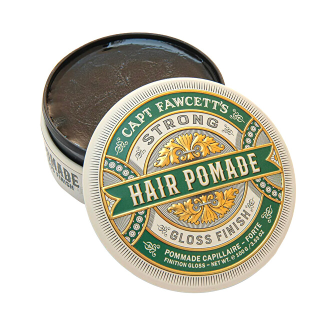 Captain Fawcett Hair pomade for shine and strong hold Strong (Hair Pomade) 100 g modeliavimo priemonė
