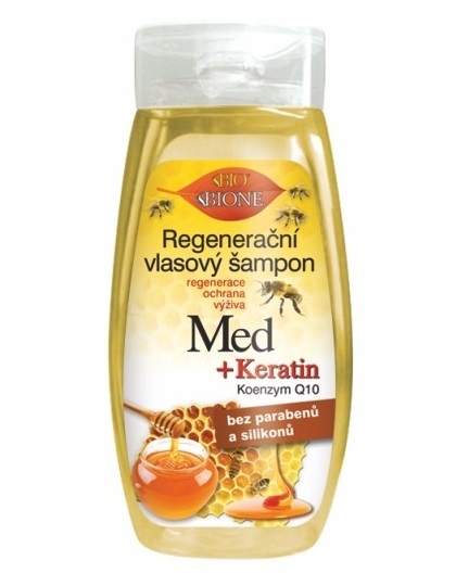 Bione Cosmetics Regenerative hair shampoo Med + Q10 260 ml 260ml &scaron;ampūnas