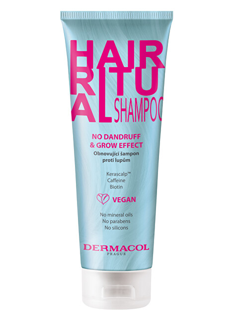 Dermacol Hair Ritual (No Dandruff & Grow Effect Shampoo) 250 ml 250ml šampūnas