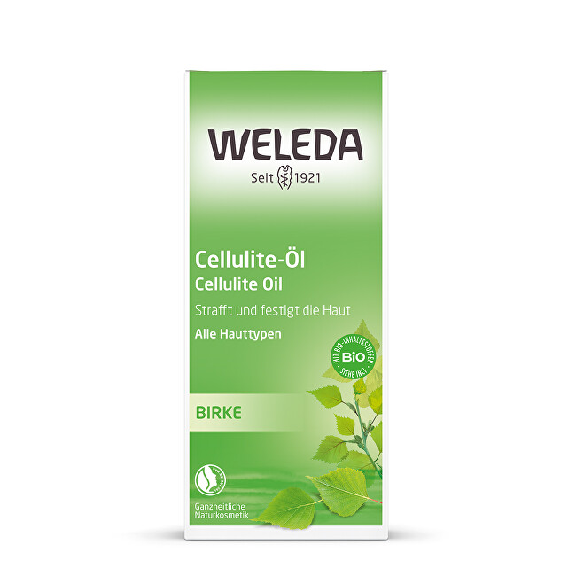 Weleda Birch oil for cellulite 100 ml kojų priežiūros priemonė