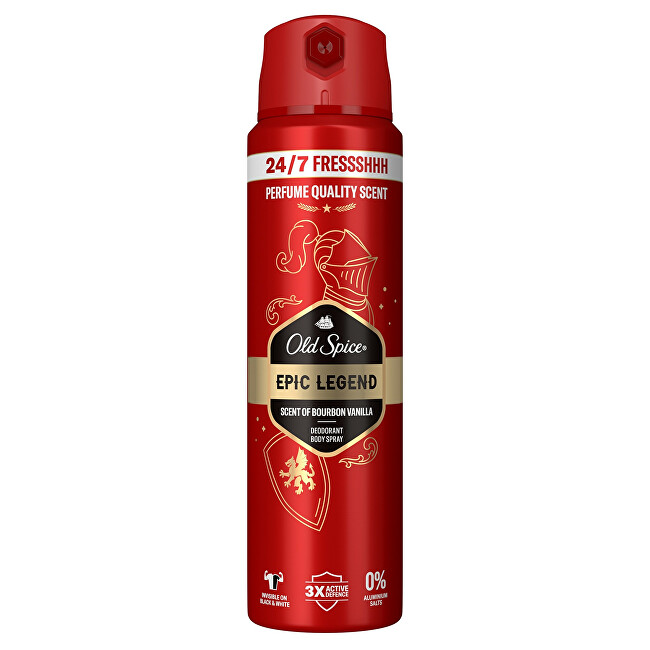 Old Spice Deodorant spray Epic Legend (Deodorant Spray) 150 ml 150ml Vyrams