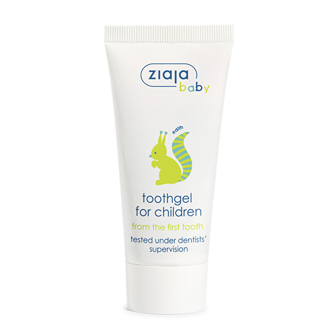 Ziaja Toothgel fluoride-free dental gel 50 ml 50ml dantų pasta