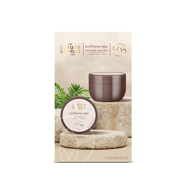 Grace Cole Wellness Spa body care gift set 2 pcs Kūno odos drėkinimo priemonė Moterims