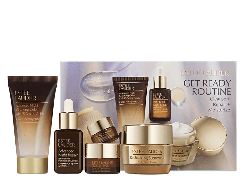 Este&eacute; Lauder Get Ready Routine Cosmetics Gift Set Moterims