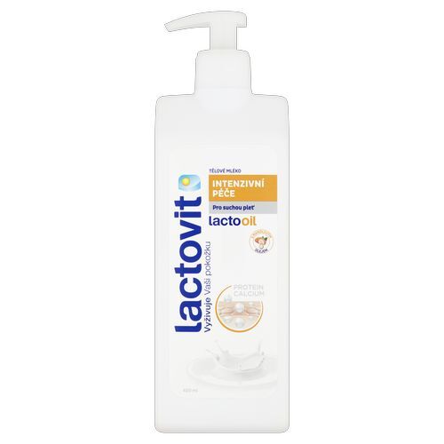 Lactovit Lactooil Intensive Care Body Milk (Body Milk) 400 ml 400ml Moterims