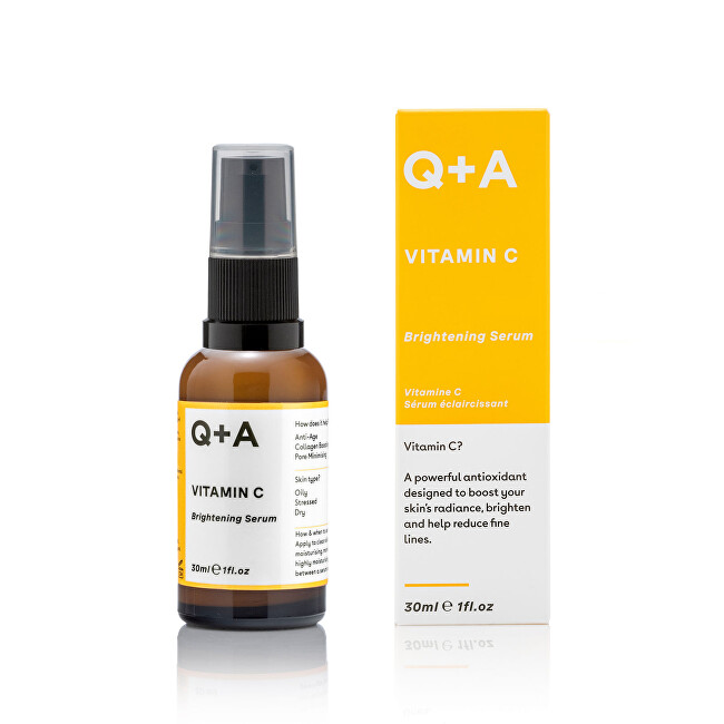 Q+A Brightening Serum with Vitamin C (Brightening Serum) 30 ml 30ml Moterims