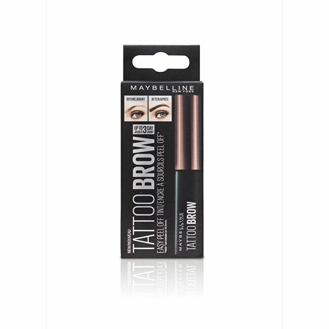Maybelline Semi-permanent eyebrow color (Tattoo Brow Eyebrow Color) Chocolate Brown antakių kosmetika